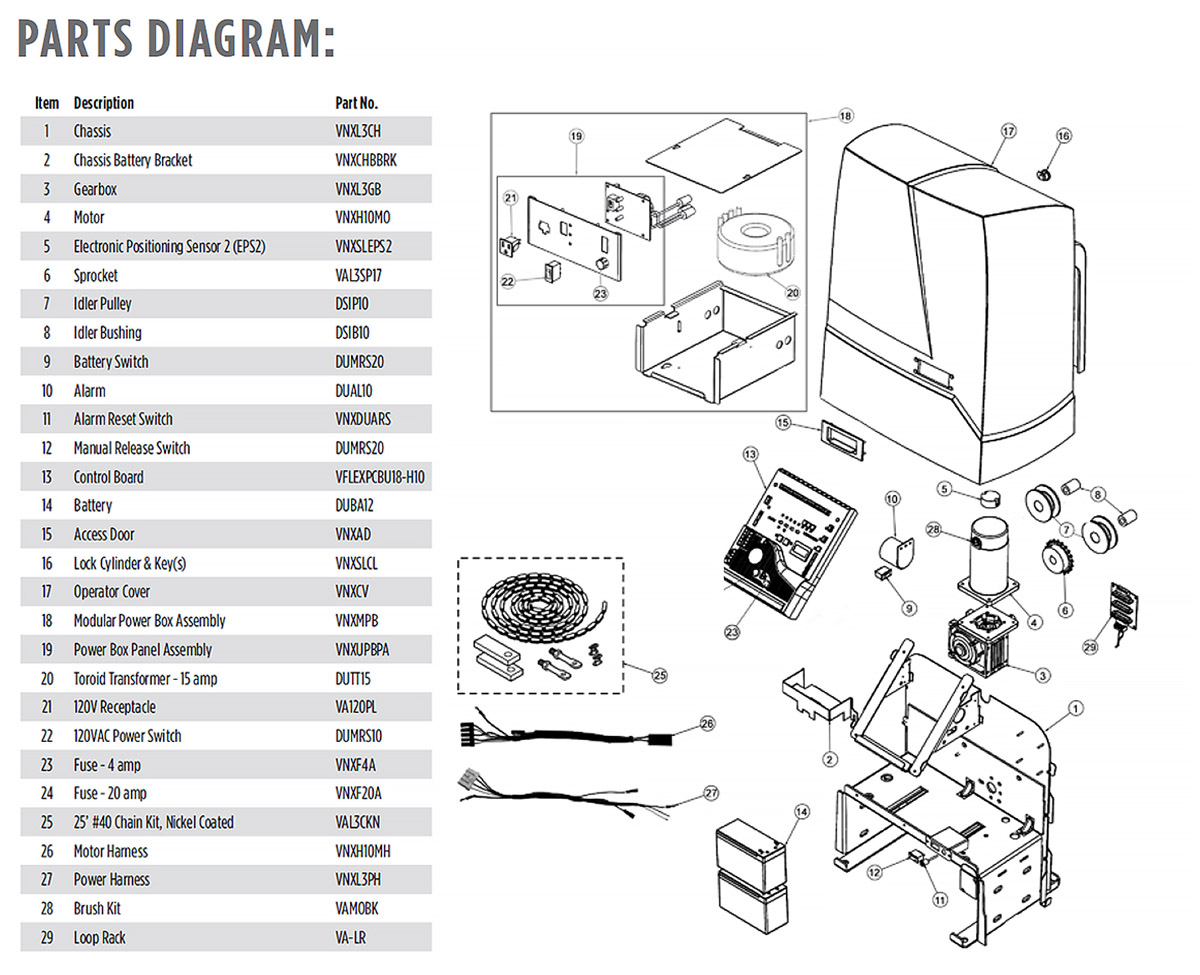 Part Diagram