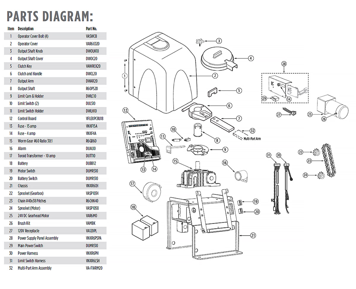 Part Diagram