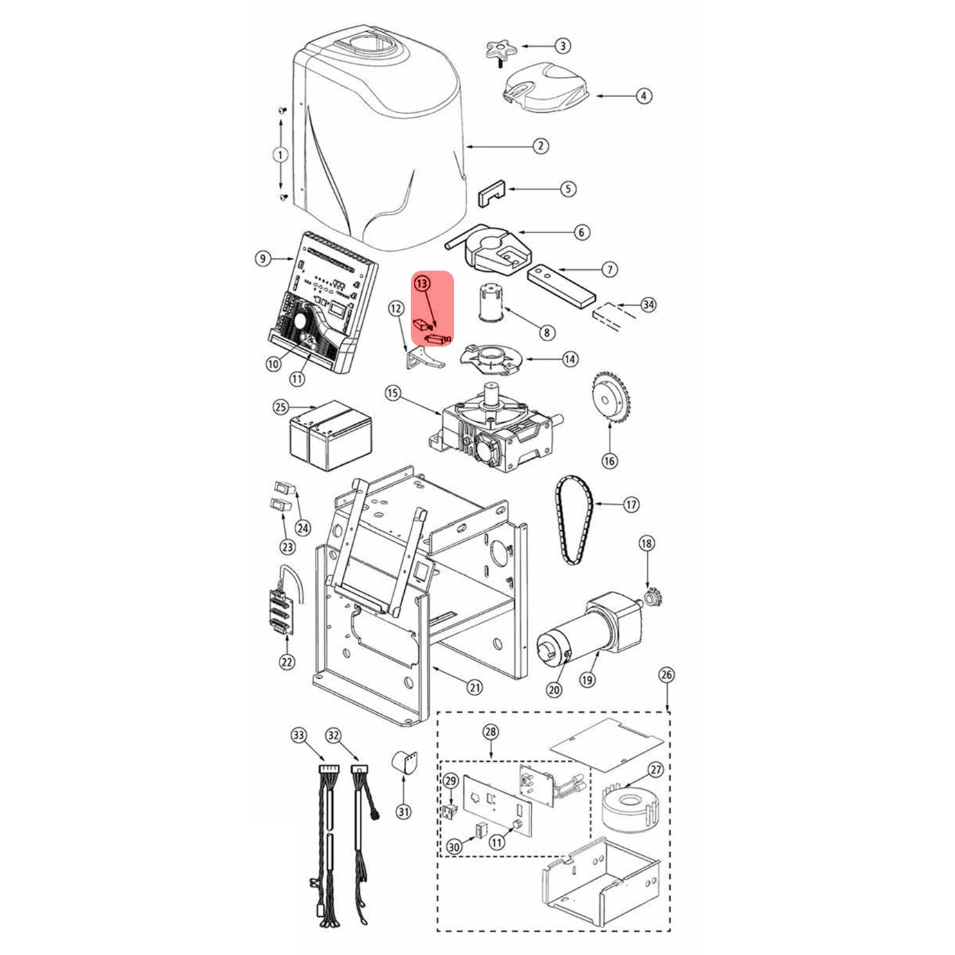Viking Access Gate Openers Replacement Limit Switch For Swing Gate
