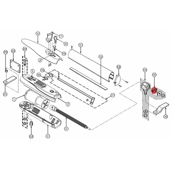 Viking Access Gate Openers Replacement Positive Stop For G-5 Swing Gate Openers - VAG5PSE