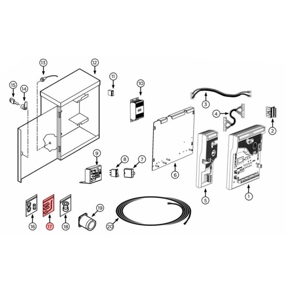 Viking Access Strain Relief (ECU) - DH3/4NMCC