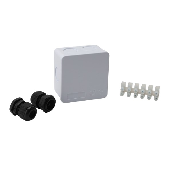 Viking Access Gate Openers Replacement Dual Junction Box Kit (w/ connector & 2 strain relief) - DJBK