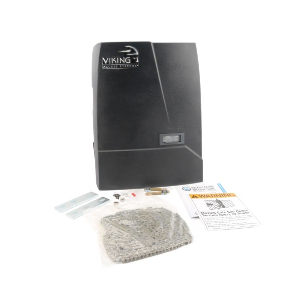 Viking Access H-10 Residential and Commercial Slide Gate Opener (24V 1 HP Motor) Includes Battery Backup - VA-H10NX