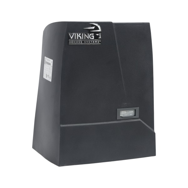 Viking L-3 Residential and Commercial Slide Gate Opener with Battery Backup (60 ft / 1600 lbs Maximum) - VA-L3SPS (Gate Operator)