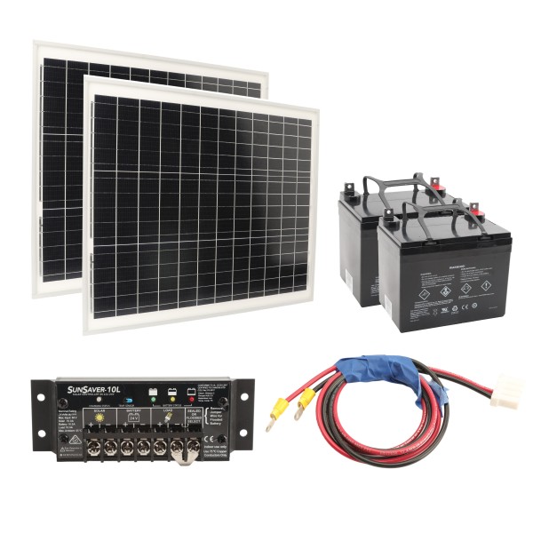 Viking Access Gate Openers Replacement Solar Panel Gate Opener Kit (40 Watts) - 24V - VA-SOCHP (Default)
