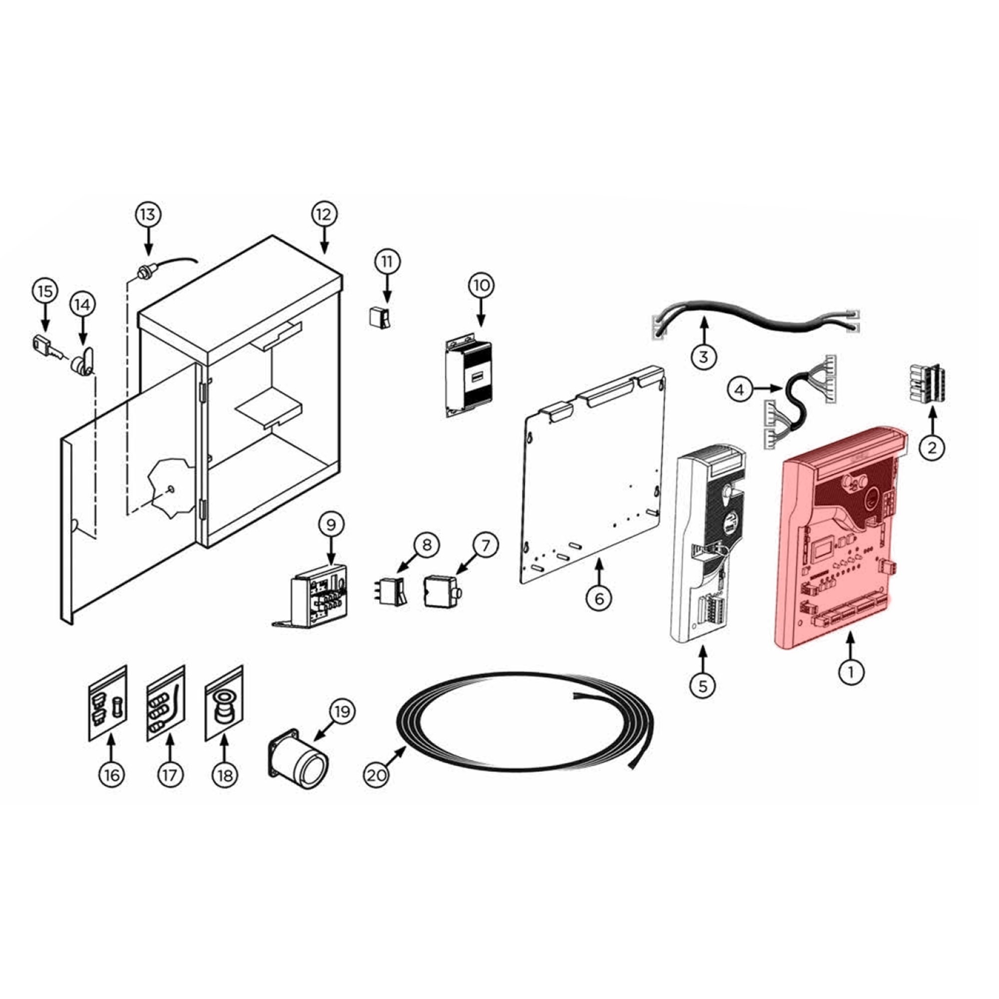 Viking Access Gate Openers Replacement Control Board (VFlex) UL2018