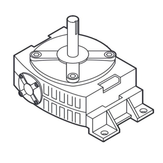 Viking Access Gate Openers Replacement Worm Gear #70 10:1 For F-1 Swing Gate Openers DWGB70