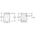 Viking Access R6NX Residential Pad Mount Swing Gate Operator - Include Swing Accessory Kit