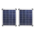 Viking Access Solar Panel Gate Opener Kit (20 Watts) With Mounting Brackets - 24V