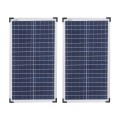 Viking Access Solar Panel Gate Opener Kit (30 Watts) With Mounting Brackets - 24V