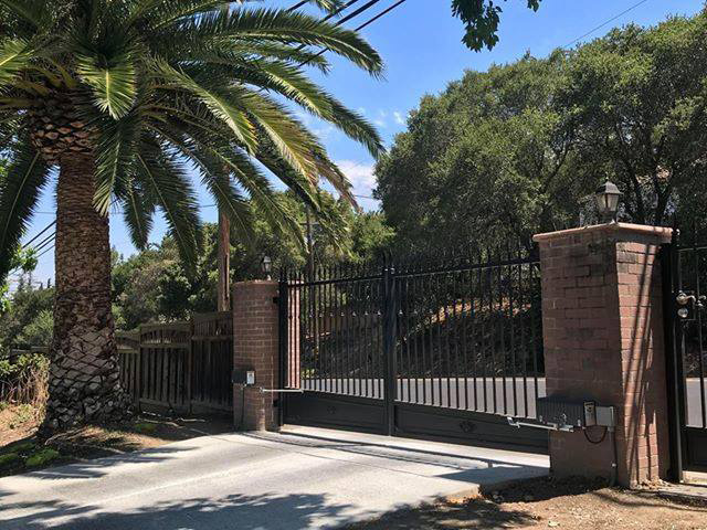 Viking Swing Gate In Residential Home